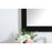 Elegant Decor Aqua Vanity Mirror 24X32", Black