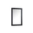Elegant Decor Aqua Vanity Mirror 24X36", Black