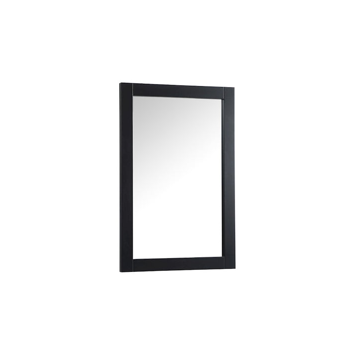 Elegant Decor Aqua Vanity Mirror 24X36", Black