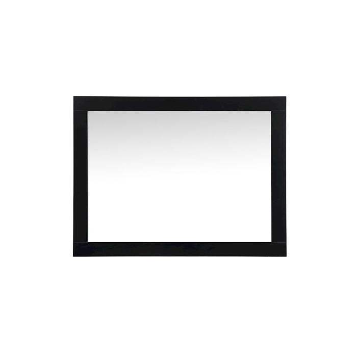 Elegant Decor Aqua Vanity Mirror 27X36", Black
