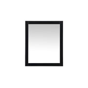 Elegant Decor Aqua Vanity Mirror 30X36", Black - VM23036BK