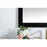Elegant Decor Aqua Vanity Mirror 30X36", Black