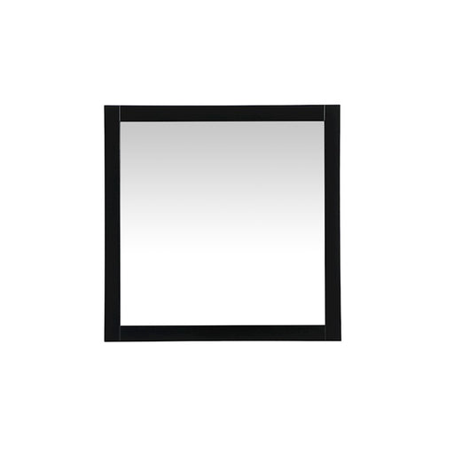 Elegant Decor Aqua Vanity Mirror 36X36", Black - VM23636BK