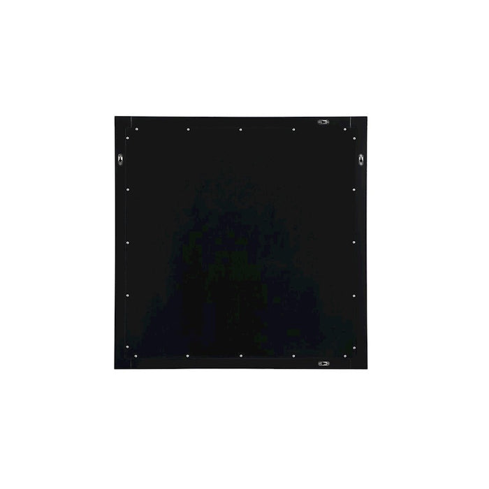 Elegant Decor Aqua Vanity Mirror 36X36", Black