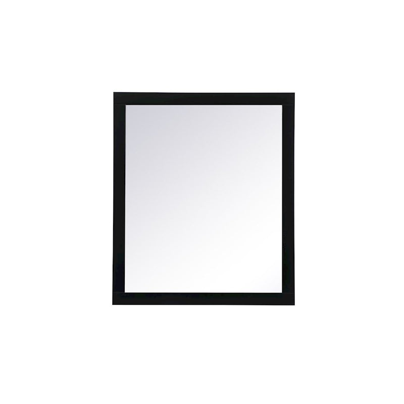 Elegant Decor Aqua Vanity Mirror 42X36", Black