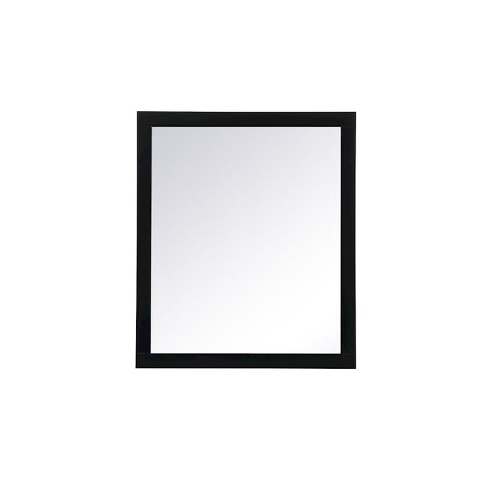 Elegant Decor Aqua Vanity Mirror 42X36", Black
