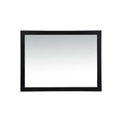 Elegant Decor Aqua Vanity Mirror 48X36", Black - VM24836BK