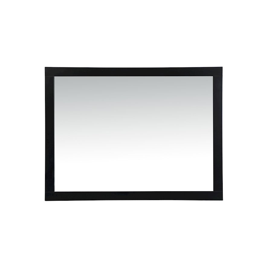 Elegant Decor Aqua Vanity Mirror 48X36", Black - VM24836BK