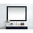 Elegant Decor Aqua Vanity Mirror 48X36", Black