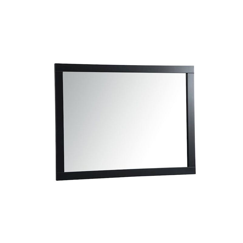Elegant Decor Aqua Vanity Mirror 48X36", Black