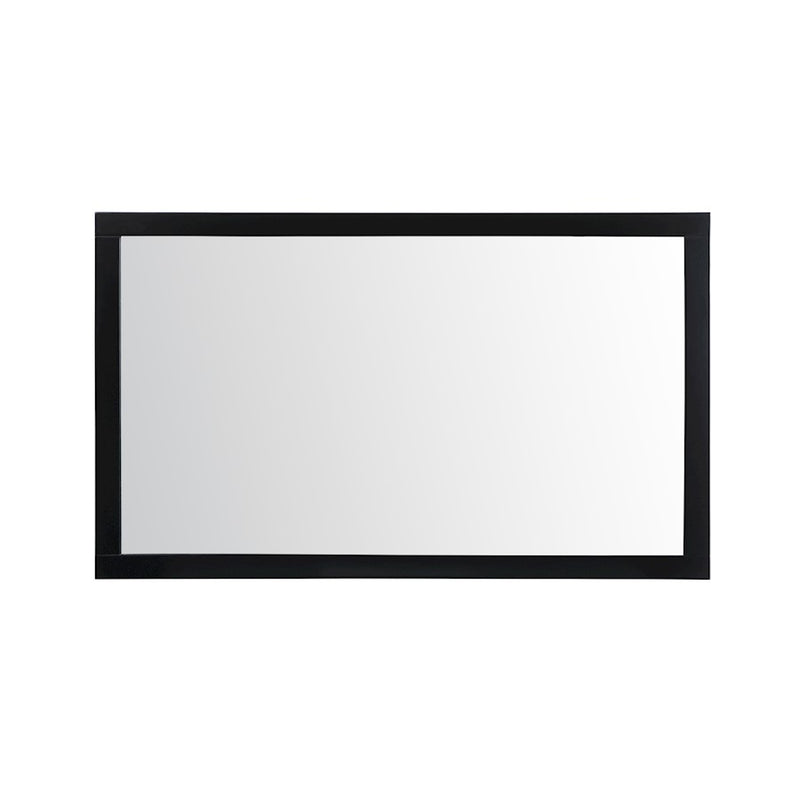 Elegant Decor Aqua Vanity Mirror 60X36", Black - VM26036BK