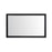 Elegant Decor Aqua Vanity Mirror 60X36", Black - VM26036BK