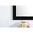 Elegant Decor Aqua Vanity Mirror 60X36", Black