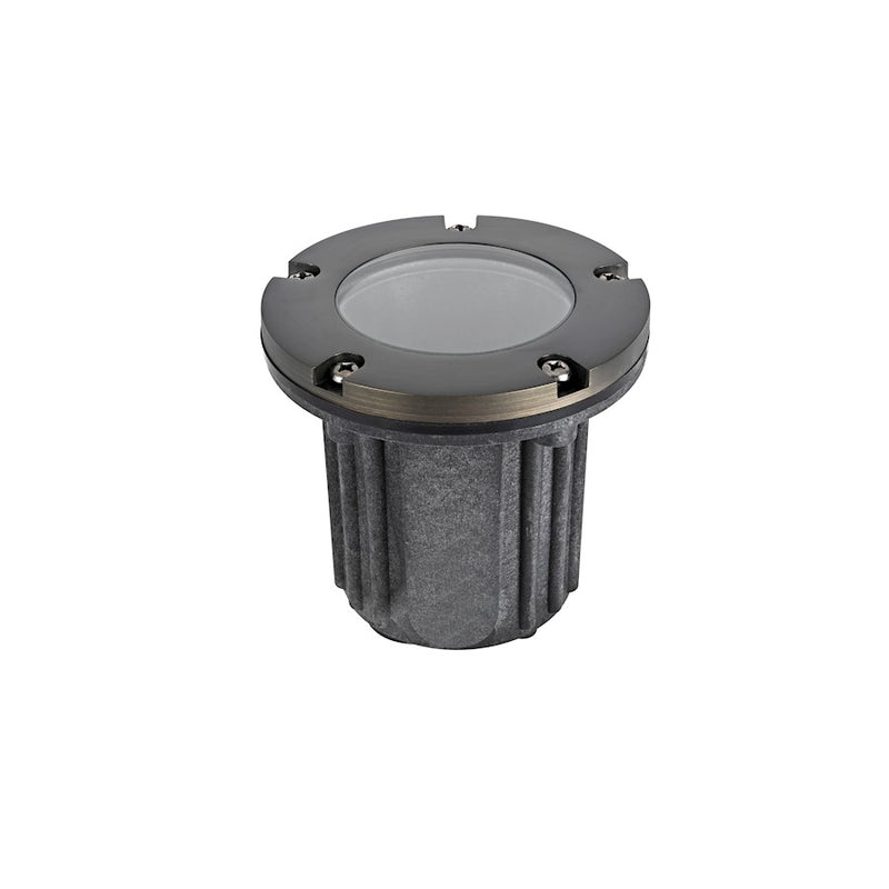 Elitco Lighting Aera Outdoor 12V Cast Brass Well Light 5.25x6.75, BZ - W121-DB