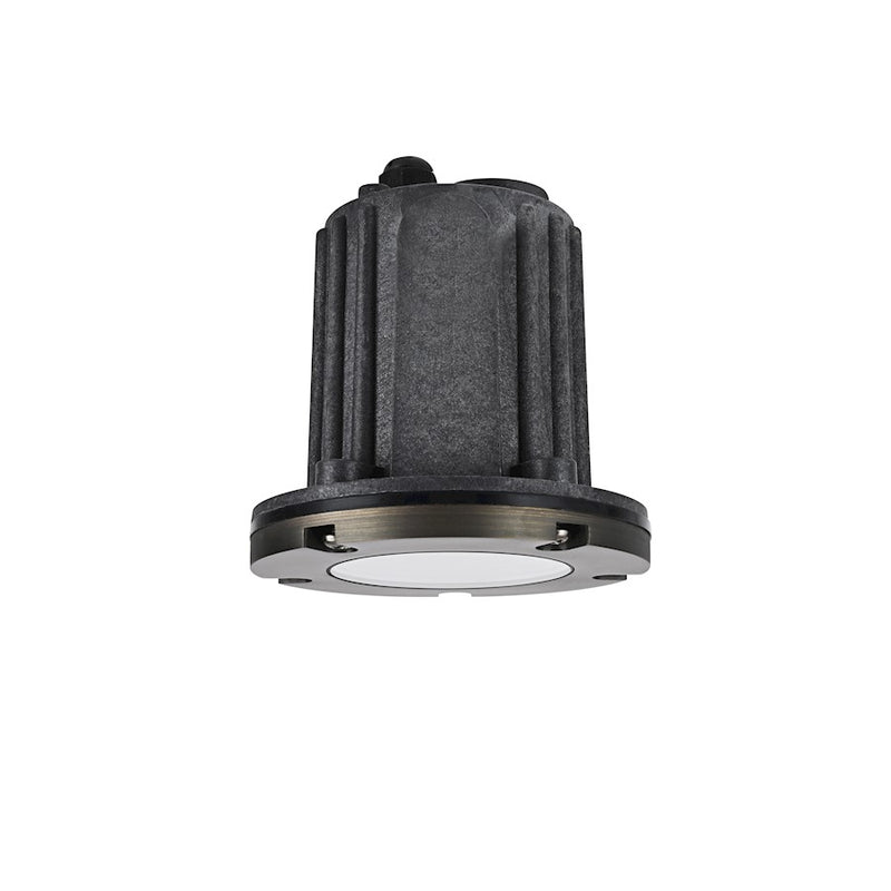 Elitco Lighting Aera Outdoor 12V Cast Brass Well Light 5.25x6.75, BZ