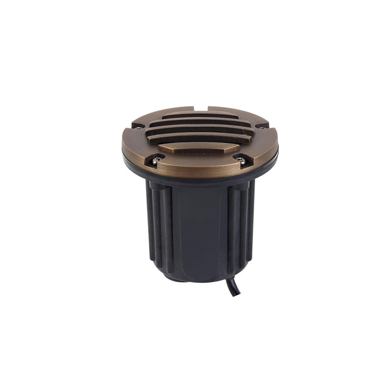 Elitco Lighting Aera 1 Lt Landscape 5X6 Well Light, Antique Brass - W122