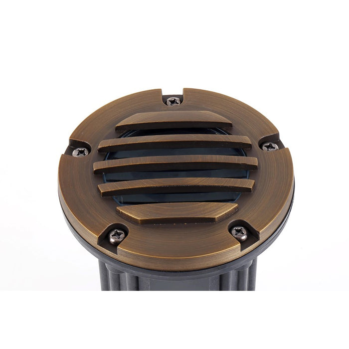 Elitco Lighting Aera 1 Lt Landscape 5X6 Well Light, Antique Brass