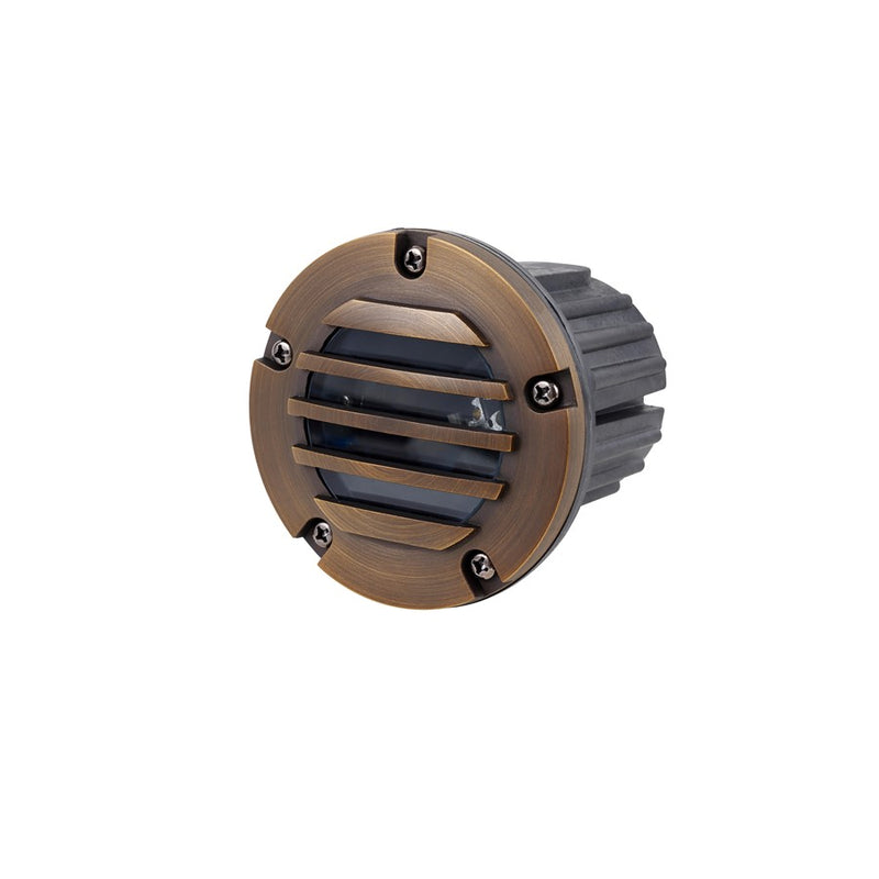 Elitco Lighting Aera 1 Lt Landscape 5X6 Well Light, Antique Brass