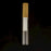 ET2 Lighting Reeds LED Pendant, Gold/Clear Ribbed
