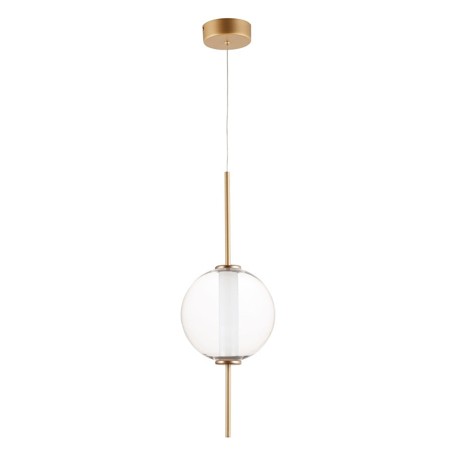 ET2 Lighting Axle LED 1-Light Pendant, Gold