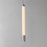 ET2 Lighting Cortex 1Lt LED Pendant, Chrome/Clear Ribbed