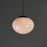 ET2 Lighting Nimbus 1 Light LED Pendant, Black/White Cirrus