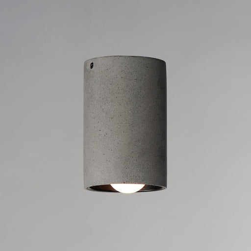 ET2 Lighting Pilar 1 Light LED Flush Mount, Greystone