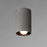 ET2 Lighting Pilar 1 Light LED Flush Mount, Greystone