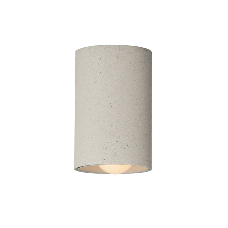 ET2 Lighting Pilar 1 Light LED Flush Mount, Sandstone