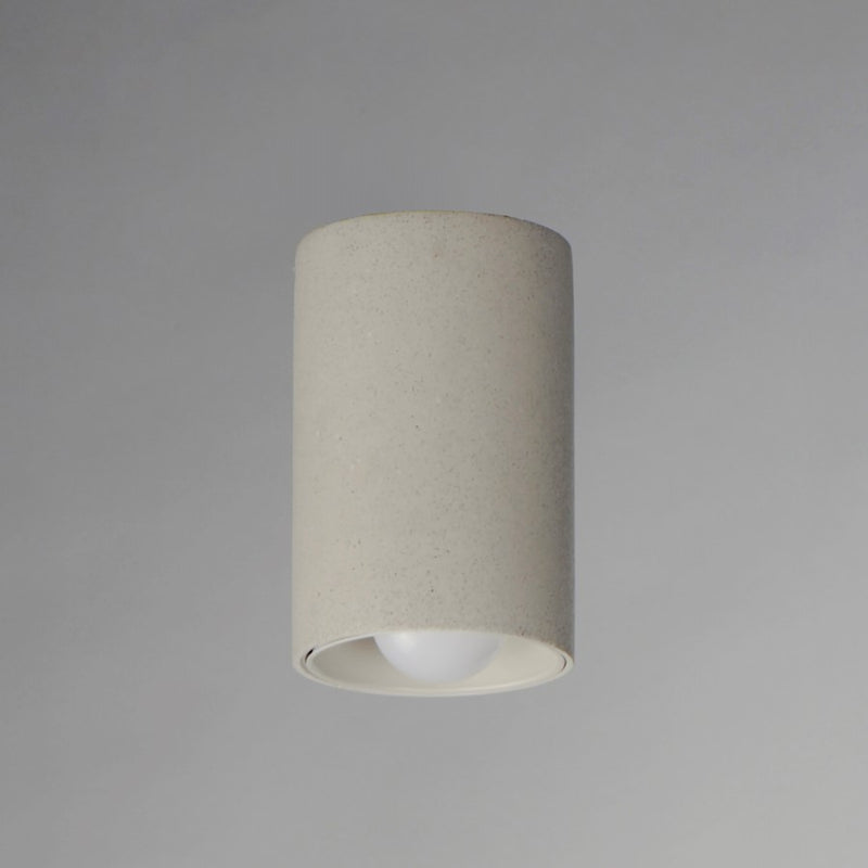 ET2 Lighting Pilar 1 Light LED Flush Mount, Sandstone