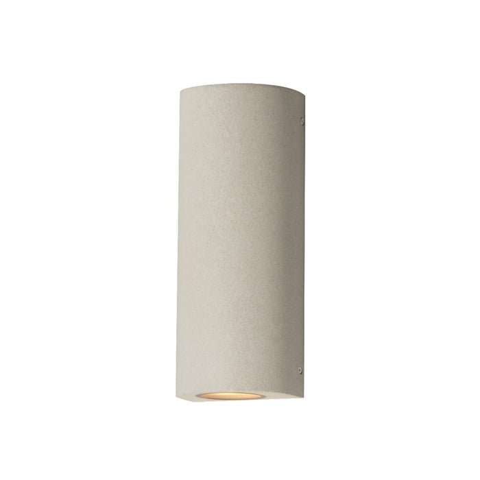 ET2 Lighting Pilar 2Lt LED Outdoor Cylinder Wall Sconce, Sandstone - E14373-SSN