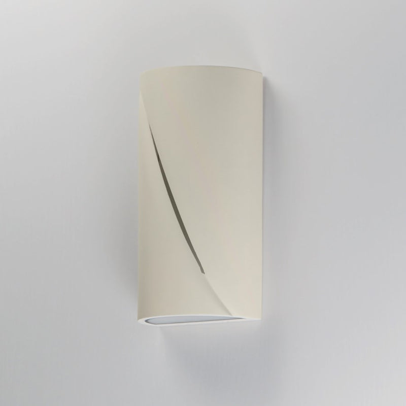 ET2 Lighting Puff 1 Light 12" LED Outdoor Wall Sconce, Chaulk White