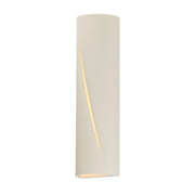 ET2 Lighting Puff 1 Light 22" LED Outdoor Wall Sconce, Chaulk White - E14396-CHK