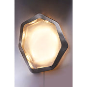 ET2 Lighting Boulder-Wall Sconce, Polished Chrome