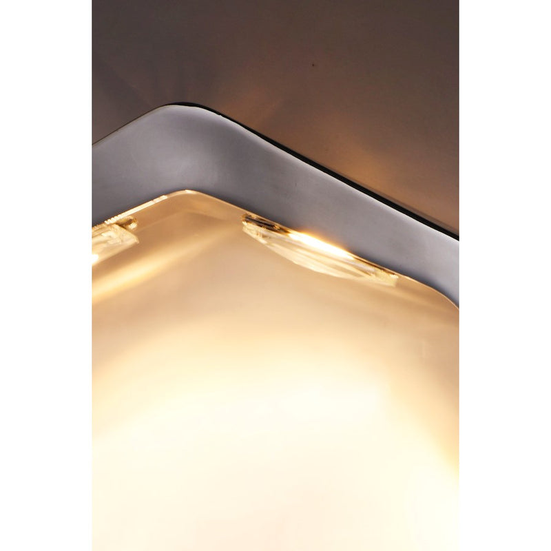 ET2 Lighting Boulder-Wall Sconce, Polished Chrome