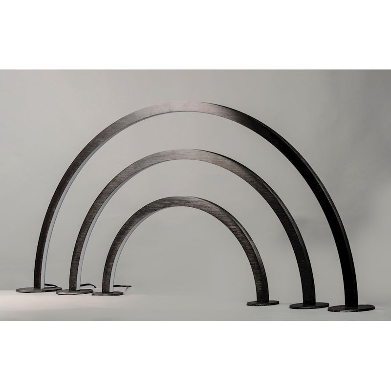 ET2 Lighting Arc 1-Light Large LED Table Lamp, Brushed Black