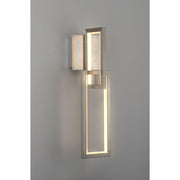 ET2 Lighting Link LED Wall Sconce, Satin Nickel
