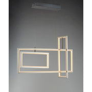 ET2 Lighting Link LED 3-Light Pendant, Satin Nickel