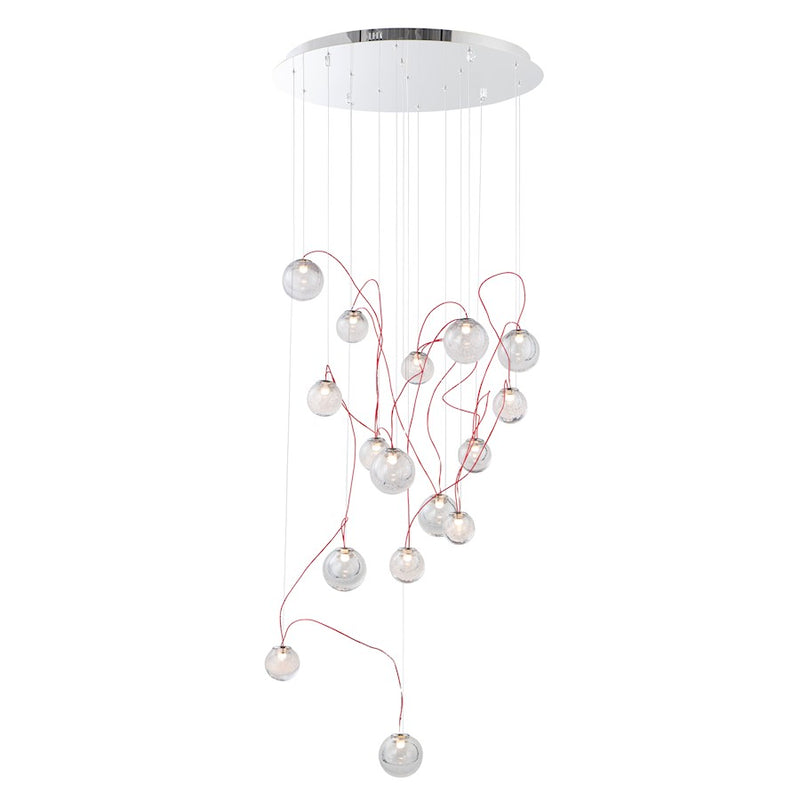 ET2 Lighting Bobble Pendant, Polished Chrome
