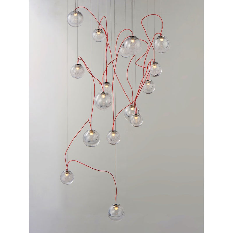 ET2 Lighting Bobble Pendant, Polished Chrome