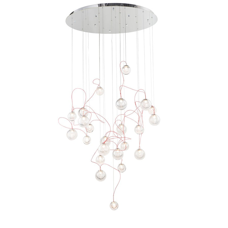ET2 Lighting Bobble Pendant, Polished Chrome