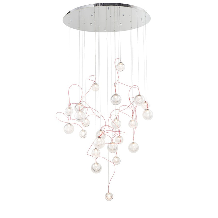 ET2 Lighting Bobble Pendant, Polished Chrome