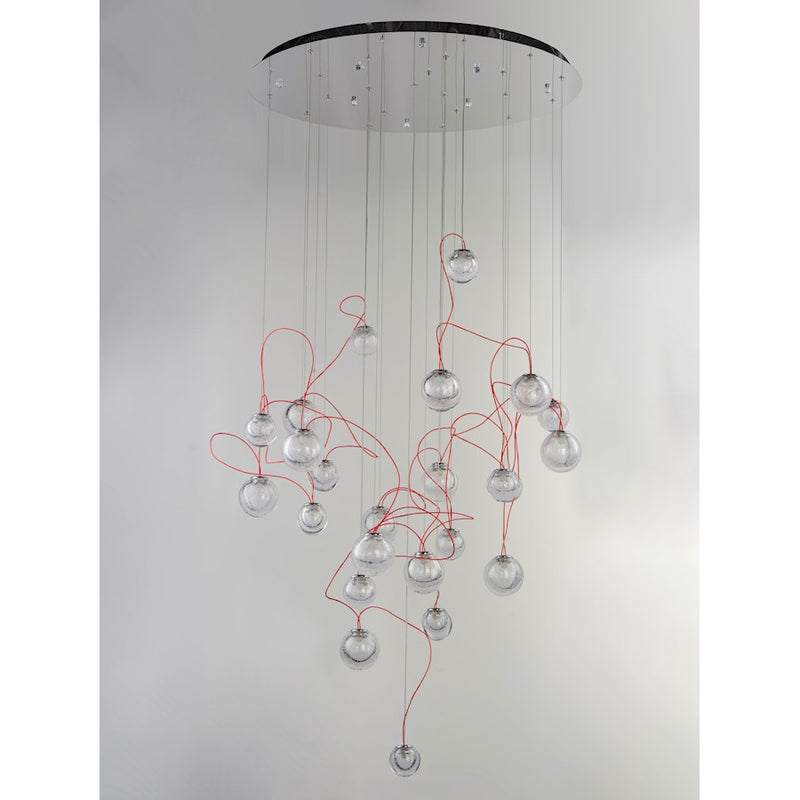 ET2 Lighting Bobble Pendant, Polished Chrome