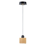 ET2 Lighting Nob Small LED Pendant, Black/Gold