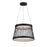 ET2 Lighting Loom 2 Light 20" LED Pendant, Black - E20982-BK