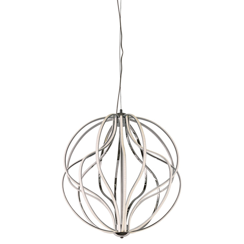 ET2 Aura LED 16-Light Pendant, Polished Chrome