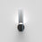 ET2 Lighting Highball 1 Light LED Wall Sconce, Gunmetal/Smoke