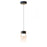 ET2 Lighting Highball 1 Light LED Mini Pendant, Gunmetal/Amber - E21181-05GM