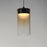 ET2 Lighting Highball 1 Light LED Mini Pendant, Gunmetal/Amber