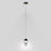 ET2 Lighting Highball 1 Light LED Mini Pendant, Gunmetal/Smoke